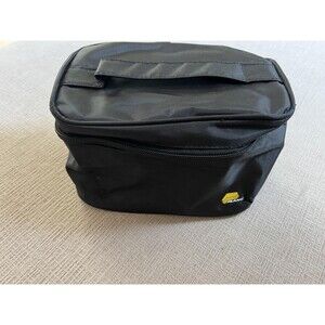 Plano Black Soft Zip Carrying Case Bag Polyurethane Foam Mirror Storage Travel